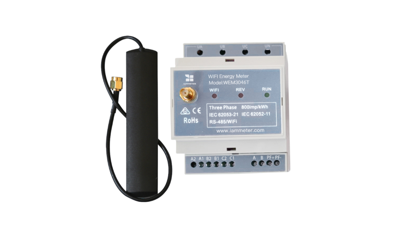 Dreiphasen-Wi-Fi-Energiezähler (WEM3046T)